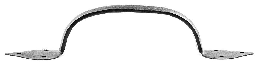Renovators Supply Kitchen Cabinet Handles 10" Black Wrought Iron Cabinet Pulls