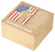 Wood Box, Remember And Honor Fireman