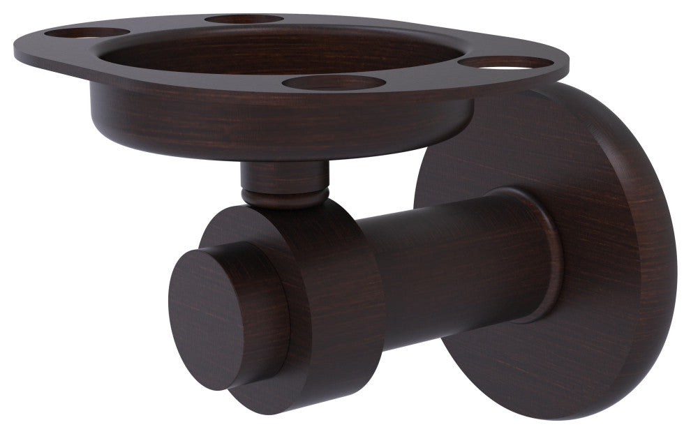 Mercury Tumbler and Toothbrush Holder, Venetian Bronze
