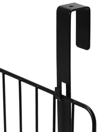 Over the Door Shallow Metal Basket