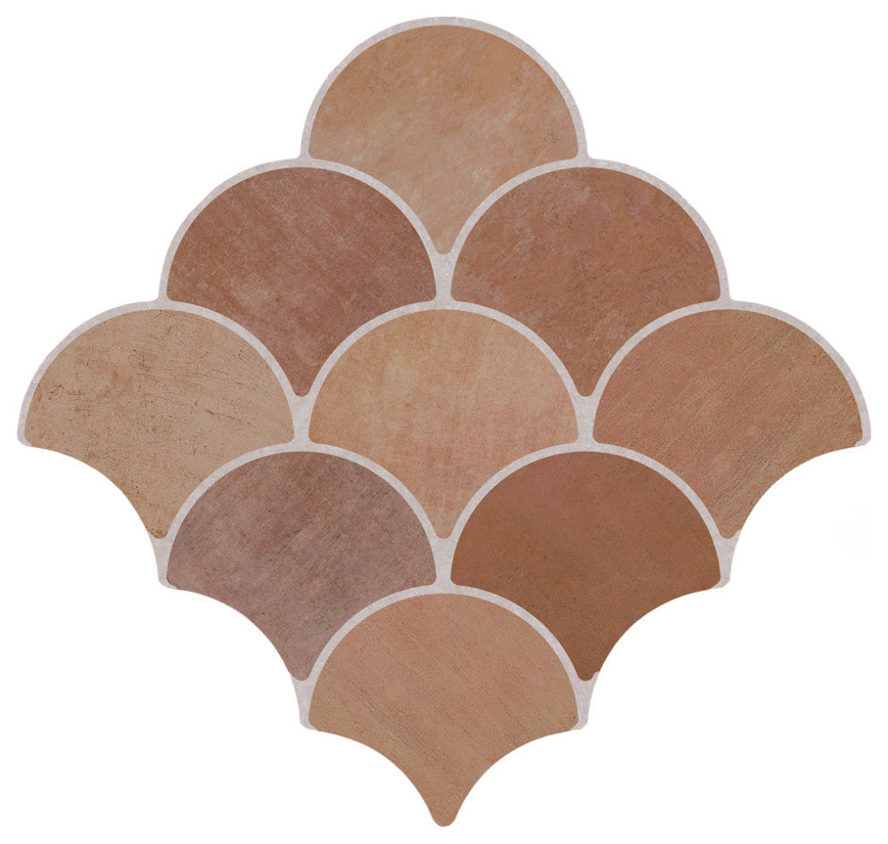 Scala Statuario Porcelain Floor and Wall Tile, Cotto