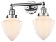 Innovations 208-PC-G661-7-LED 2 Light Bath Vanity Light, Polished Chrome