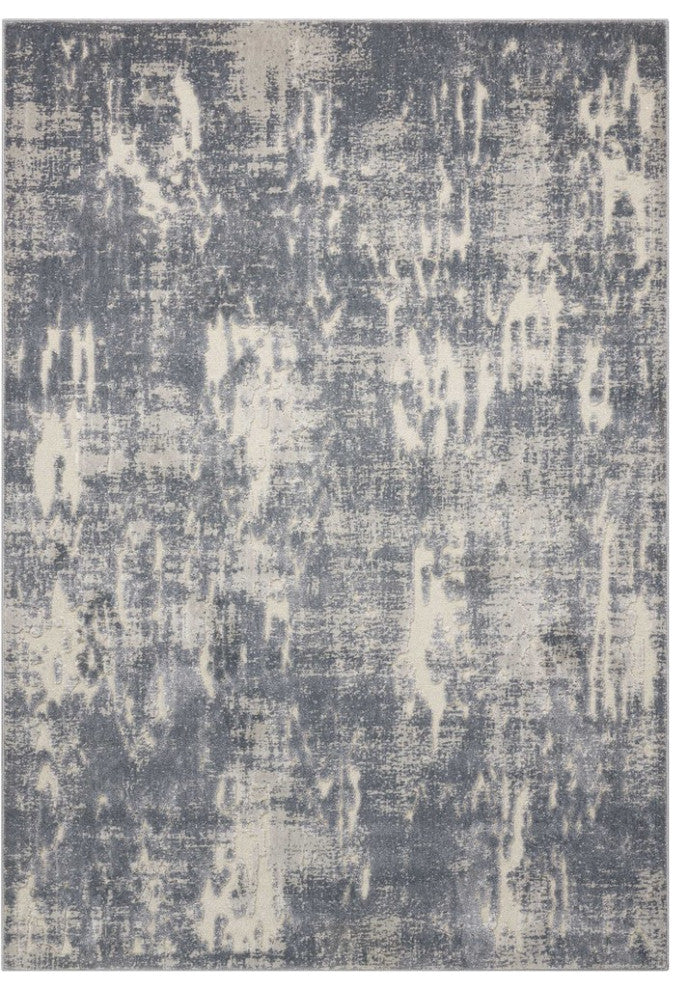 Michael Amini Gleam Slate Area Rug By Nourison, 3'10"x5'10"