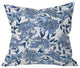 Holli Zollinger Summertime Indigo Throw Pillow
