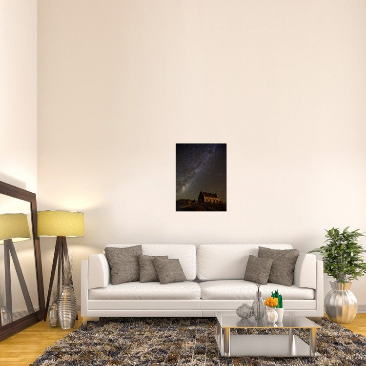 "Church Of The Good Shepherd" Stretched Canvas Giclee by Yan Zhang, 24x32"