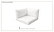 Covers for Corner Chair Cushions 4 inches thick