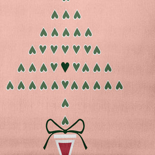 Hearty Holidays Decorative Throw Pillow, Peach, 14"x20"