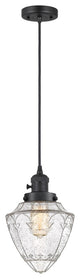 Innovations 201CSW-BK-G664-7-LED 1 Light Pendant, Switch, Matte Black
