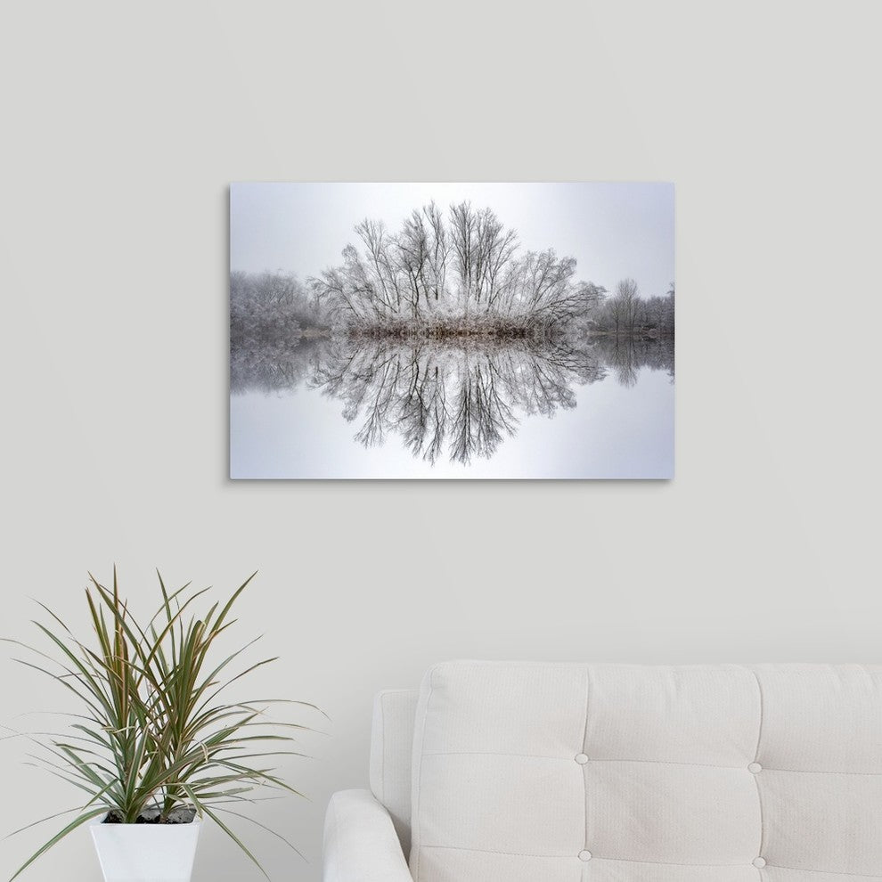 "Equanimity" Wrapped Canvas Art Print, 24"x16"x1.5"