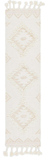 Unique Loom Ivory Mesa Area Rug, Ivory, 2'2x8'2, Runner