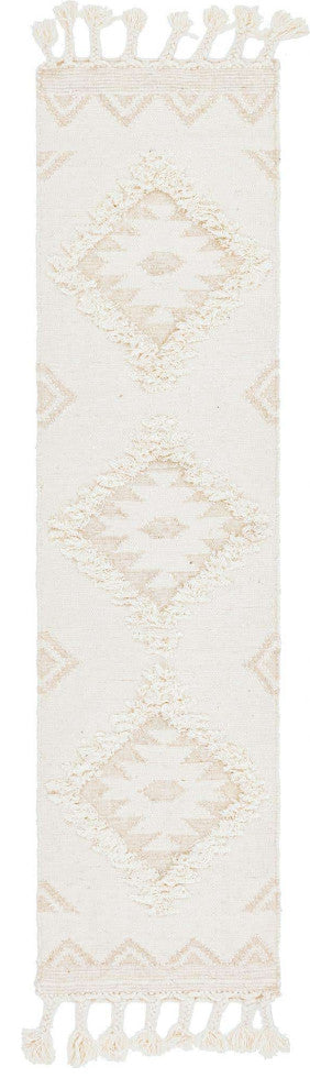 Unique Loom Ivory Mesa Area Rug, Ivory, 2'2x8'2, Runner