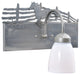 13 Wide Running Horses Vanity Light