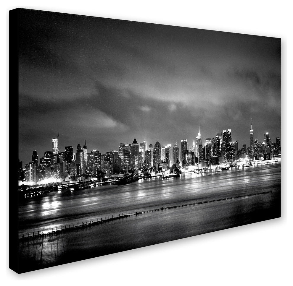 'New York Skyline' Canvas Art by Preston