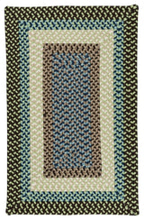 Montego MG89 Bright Brown Indoor/Outdoor Area Rug, Rectangular 5'x8'