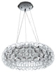 Halo 20" Chandelier, Clear
