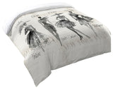 Laural Home Fashion Sketchbook Comforter, Queen