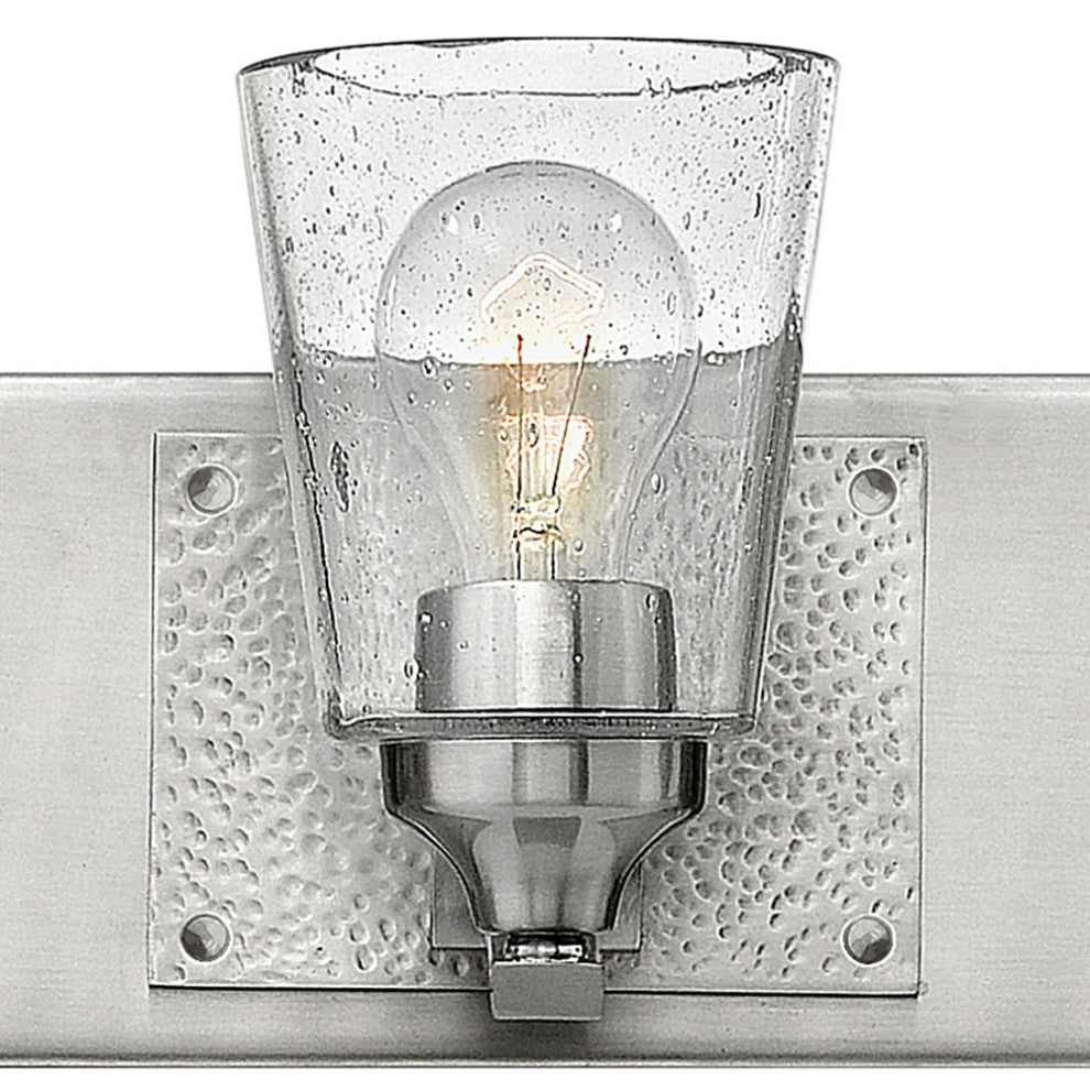 Hinkley Jackson Medium Three Light Vanity, Brushed Nickel