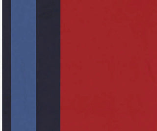 30"x60" Beach Shack, Stripe Print Beach Towel, Red