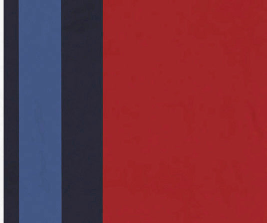 30"x60" Beach Shack, Stripe Print Beach Towel, Red