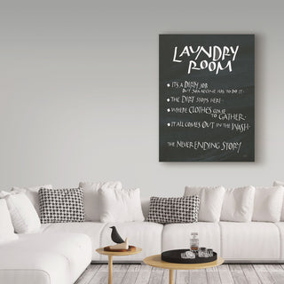 Chris Paschke 'Laundry Room Sayings' Canvas Art