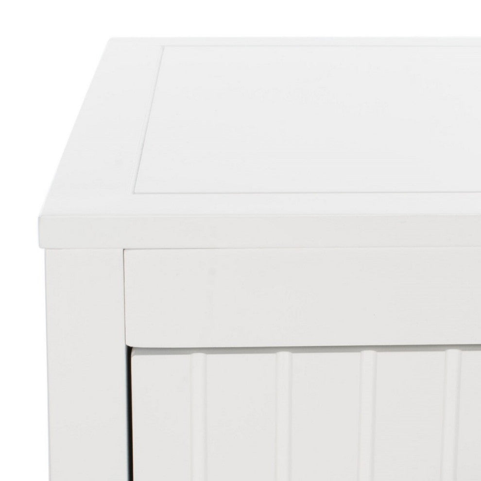 Close-up on the top edge with white background.