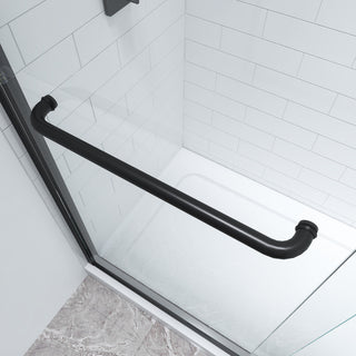 60 x76 Double Sliding Framed Clear Glass Shower Door