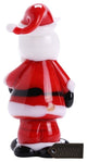 Murano Christmas Winter Decorative Glass Standing Santa Figurine