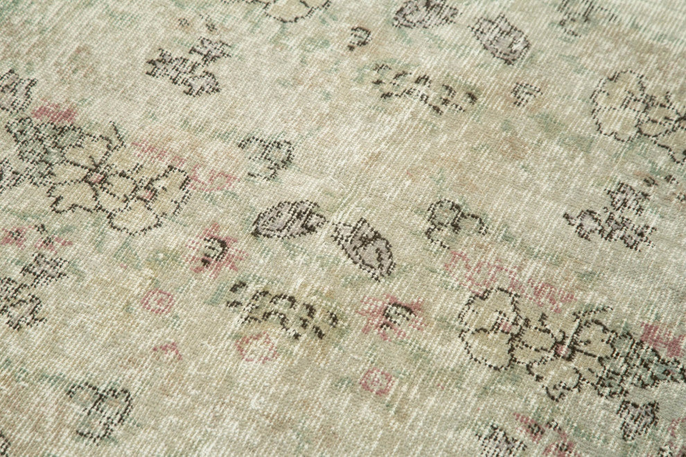 Rug N Carpet - Handwoven Turkish 3' 1'' x 6' 3'' Distressed Overdyed Rug