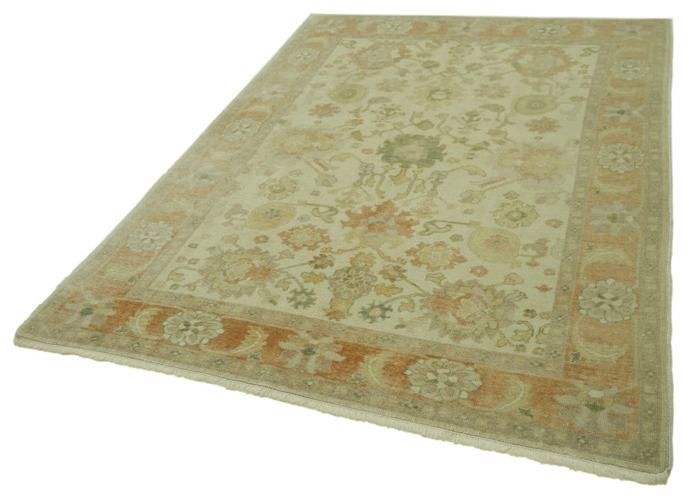 Rug N Carpet - Hand-knotted Oriental 5' 8'' x 8' 1'' Wool Oushak Area Rug