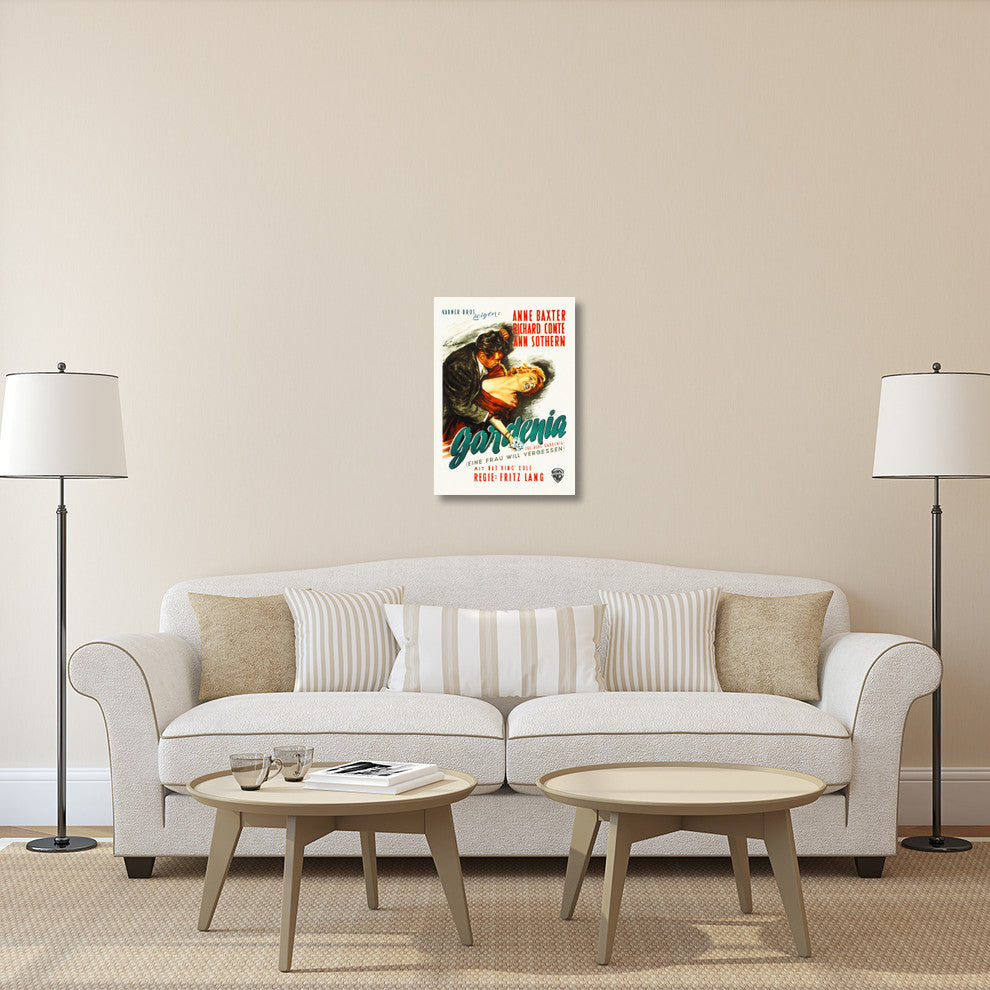 "The Blue Gardenia" Stretched Canvas Giclee by Hollywood Photo Archive, 21x30"