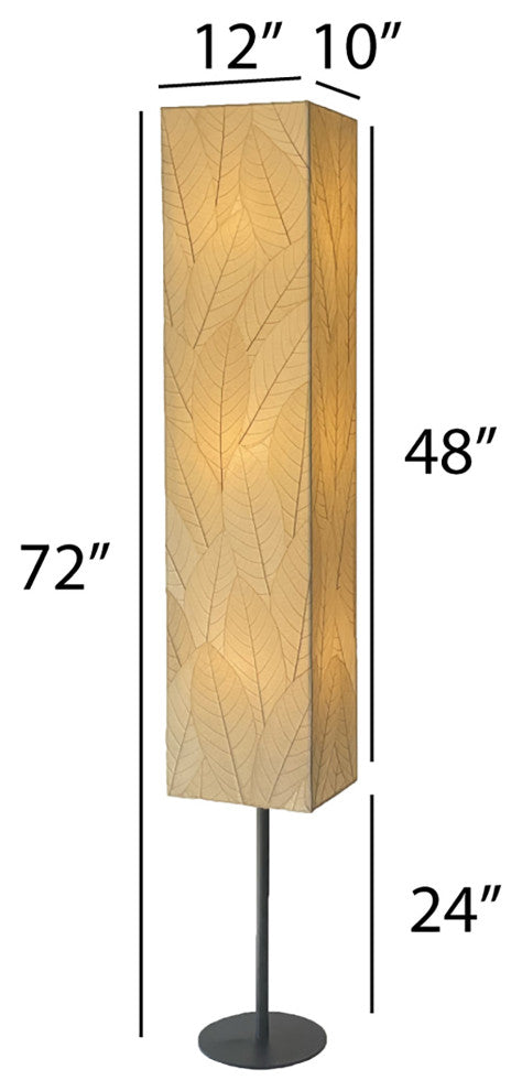 Eangee Home Design Sequoia Giant Floor Lamp, Natural