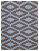 Rug N Carpet - Handmade Wool 9' 1'' x 11' 11'' Flatweave Dhurrie Kilim Rug