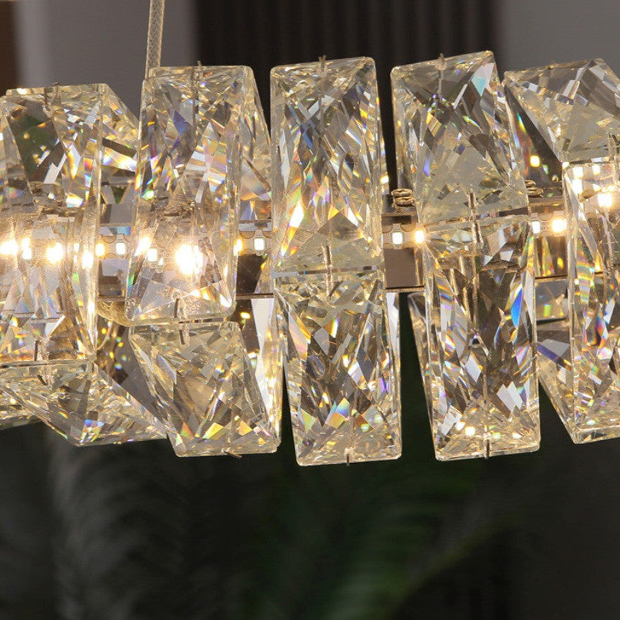 Bacci Crystal Ring Chandelier