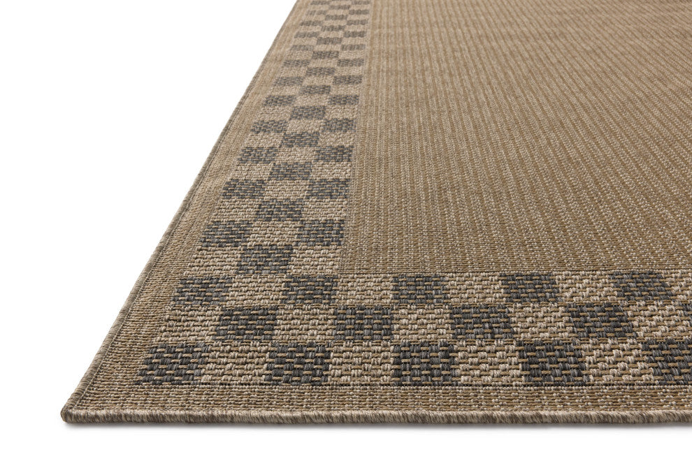 Chris Loves Julia x Loloi Providence Natural / Charcoal 2'-3" x 3'-9" Runner