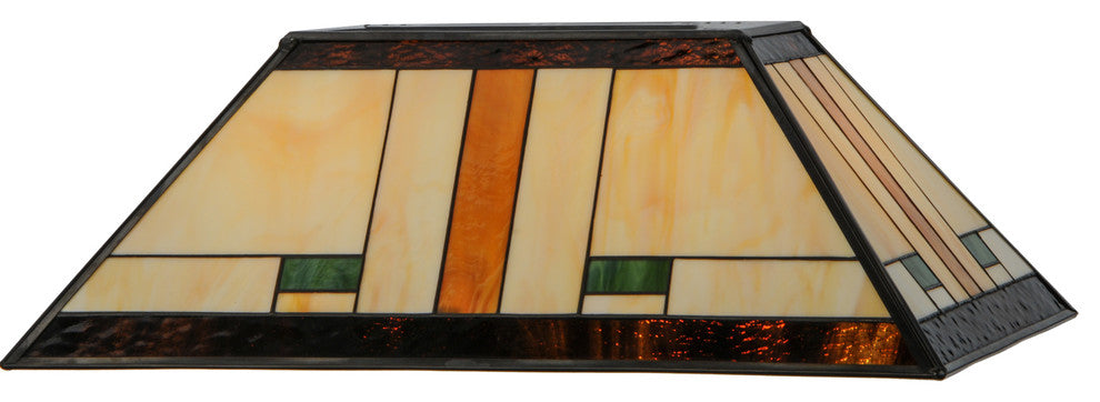 Meyda lighting 67100 21"L Manhattan Oblong Shade