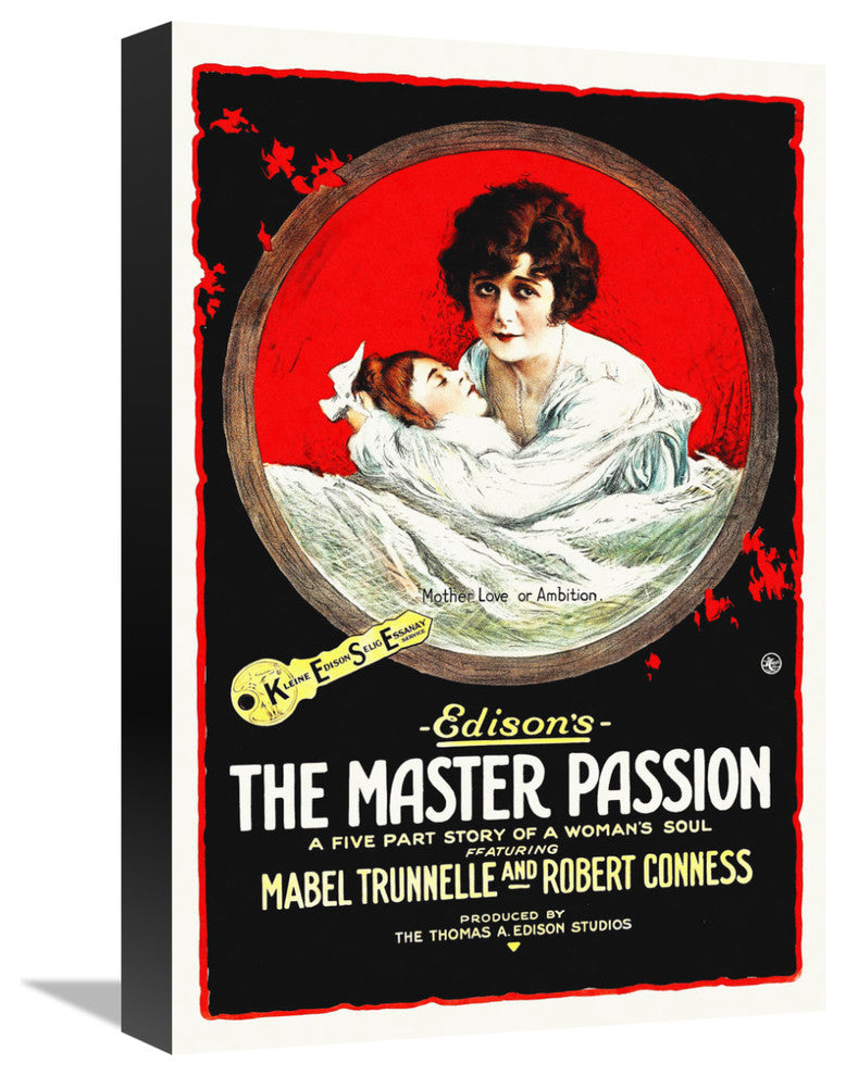 "The Master Passion" Stretched Canvas Giclee by Hollywood Photo Archive, 12x18"