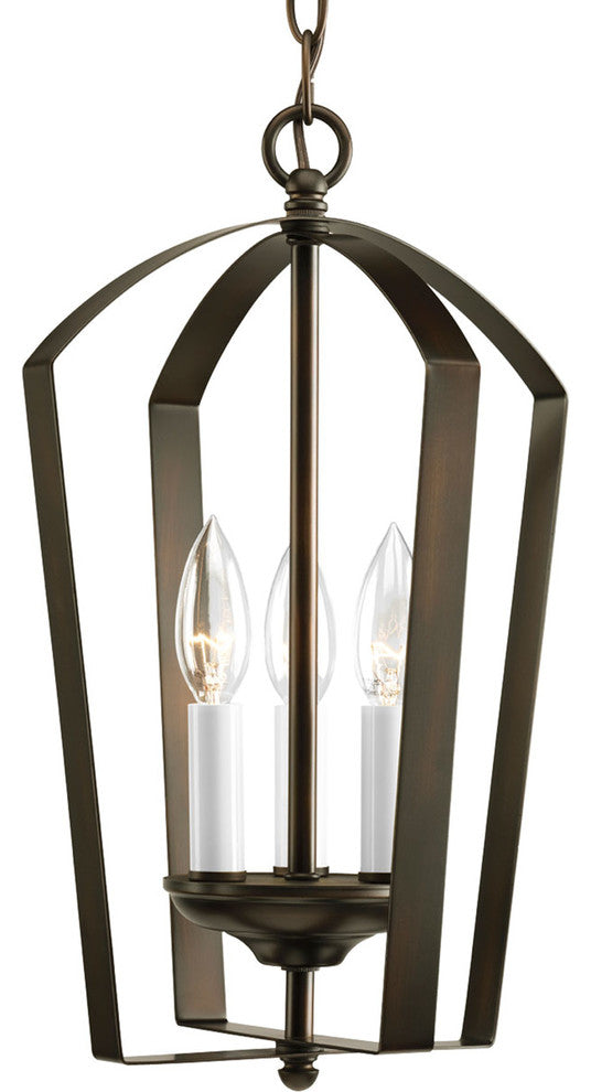 Progress Lighting Gather 3-Light Hall and Foyer Fixture