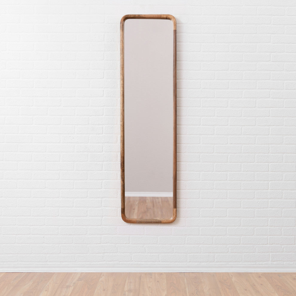 Harriet Accent Mirror, Natural, 16"x60"