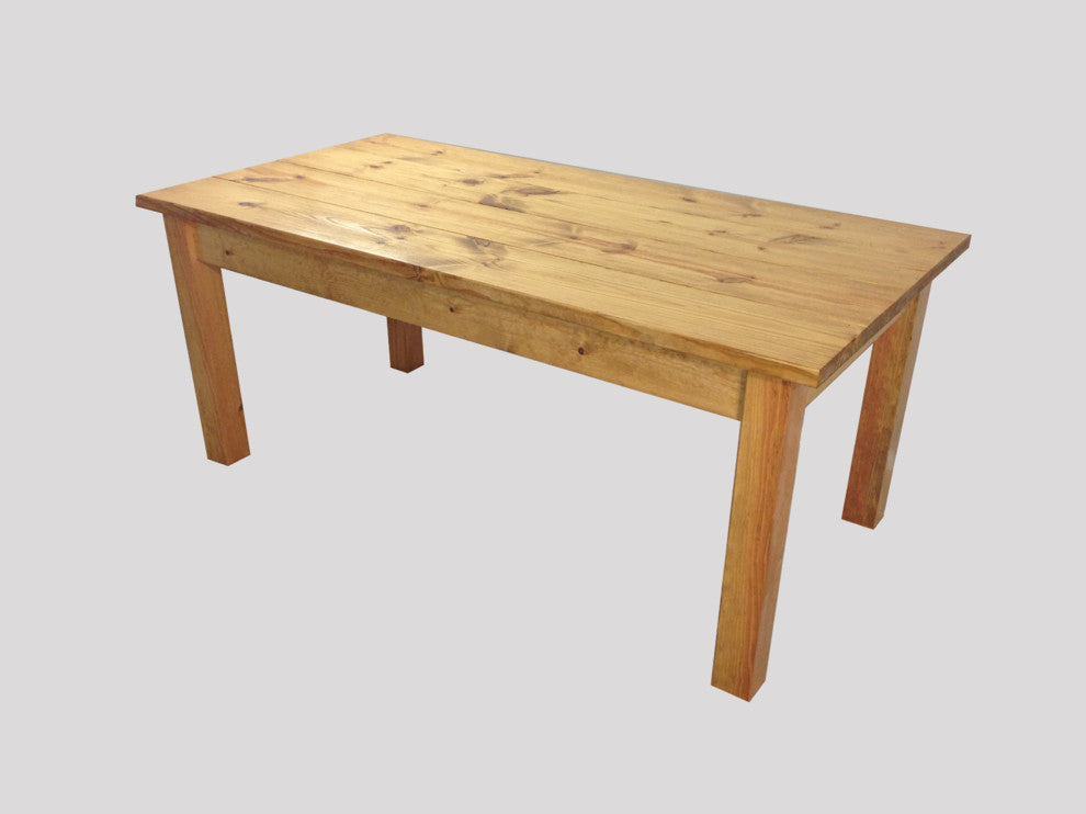 Ranch Farmhouse Harvest Table, 66"