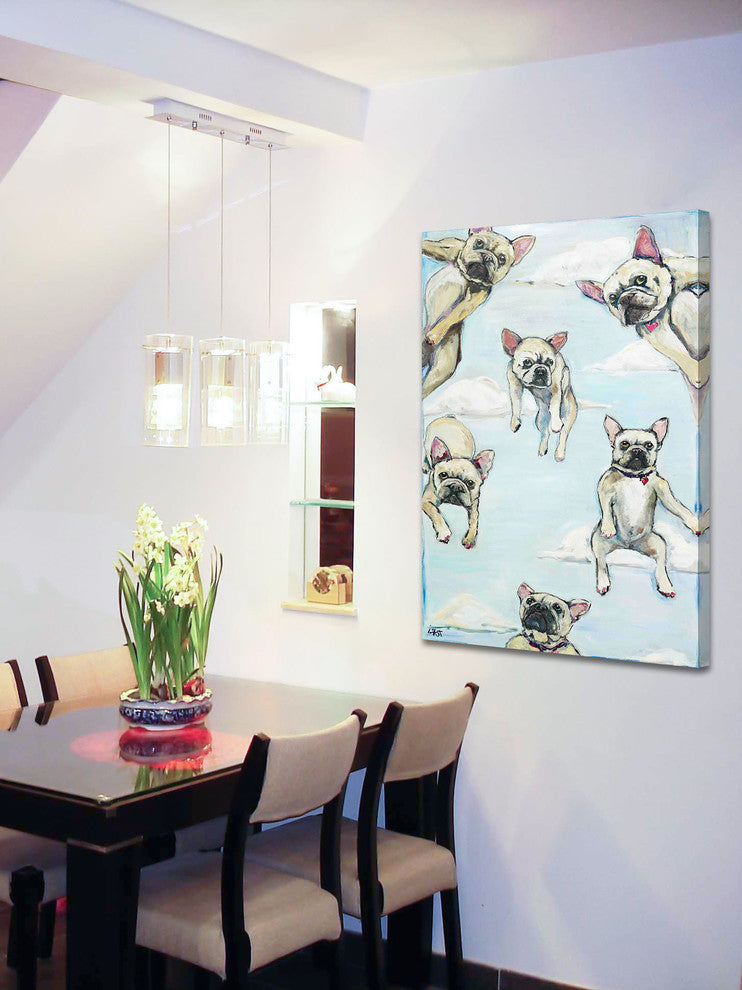 "Gift from the H" Painting Print on Canvas by Tori Campisi
