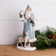 Santa With Woodland Animals Figurine, Set of 2