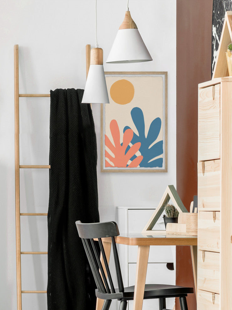 "Tropical Wilderness" Framed Painting Print, 16x24