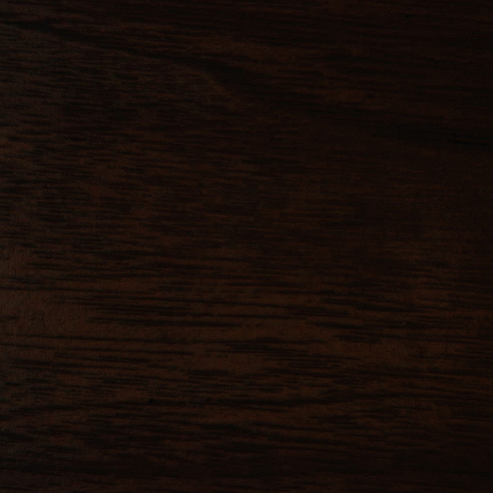 Calx 19 LED Pendant, Brushed Aluminum, Dark Stained Walnut