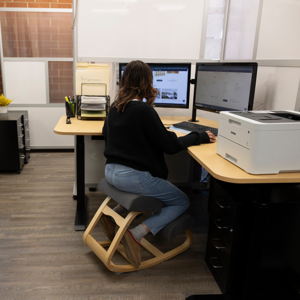 Ergonomic Kneeling Chair Rocking Stool Balancing Seat