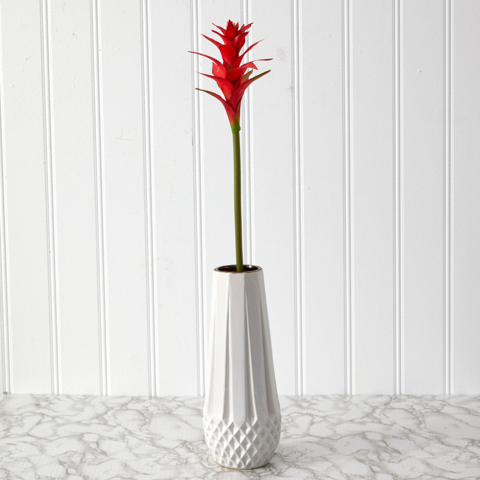 23" Star Bromeliad Artificial Flower, Set of 6