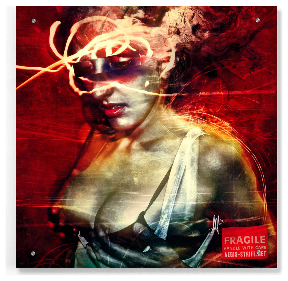 Epic Art 'Dare' by Mario Sanchez Nevado, Acrylic Glass Wall Art, 24"x24"