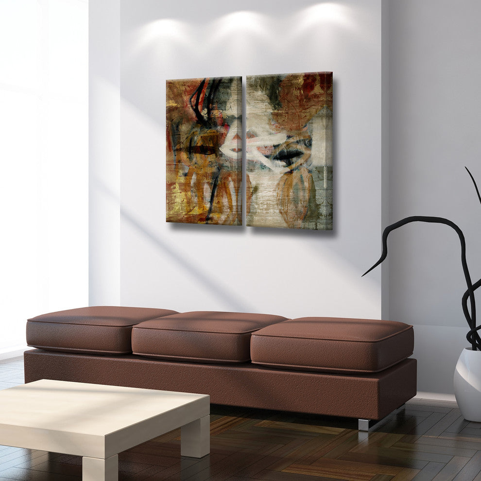 Smash I Canvas Wall Art 2-Piece