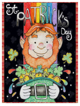 Valarie Wade 'St Patricks Day' Canvas Art, 47"x35"