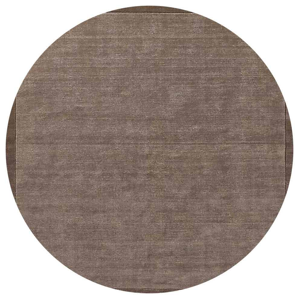 Ahgly Company Indoor Round Mid-Century Modern Area Rugs, 8' Round