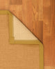 Natural Area Rugs Davlin Custom Sisal Rug, 12' x 15', Tan Border